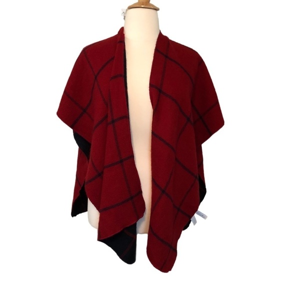 Loft Plaid Wrap - Picture 2 of 5